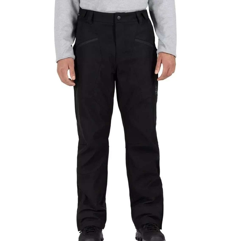 NWOT Gerry Men's XXL Black Softshell Snow Pants Polyester Spandex
